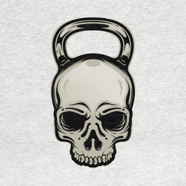 Skull dumbell by Gientescape